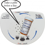 Scrip-Talk Talking medication labels and Free Reader