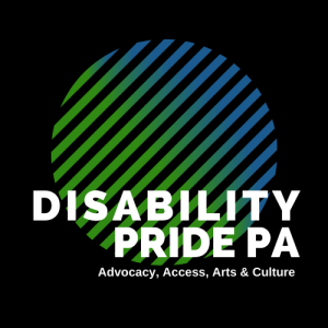 disability pride PA parade logo